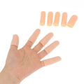 Anti Cut Silicone Finger Protector Sleeves Heat Resistant Gel Tube Hand Bandage Cooking Kitchen Tools.