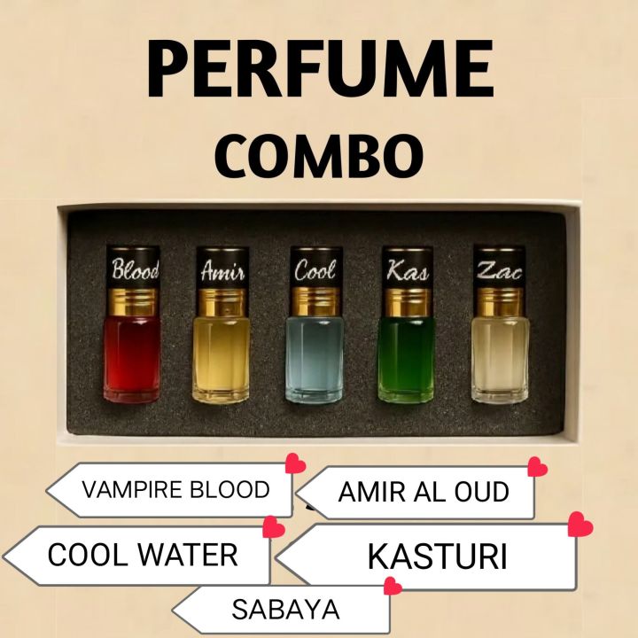 Discover Your New Obsession: The 5-Piece Perfume Combo for Every Mood