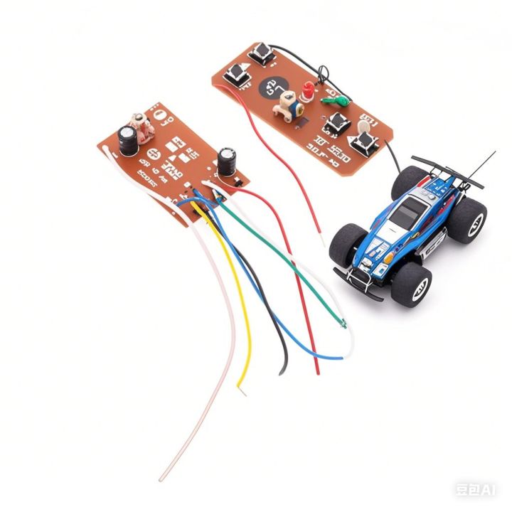 Set Remote Control Module 40M 4CH PCB for Constructing RC Vehicles ...