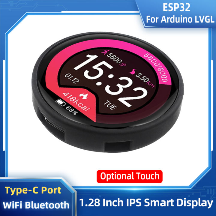 ESP32 LVGL for Arduino Development Board 1.28 Inch 240*240 IPS Smart ...