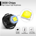 10pcs T3 LED 3030 SMD Led Bulb T4.2 T4.7 Indicator Light Bulb Car Dashboard Warning Indicator Light Instrument Lamp Auto Lamp. 
