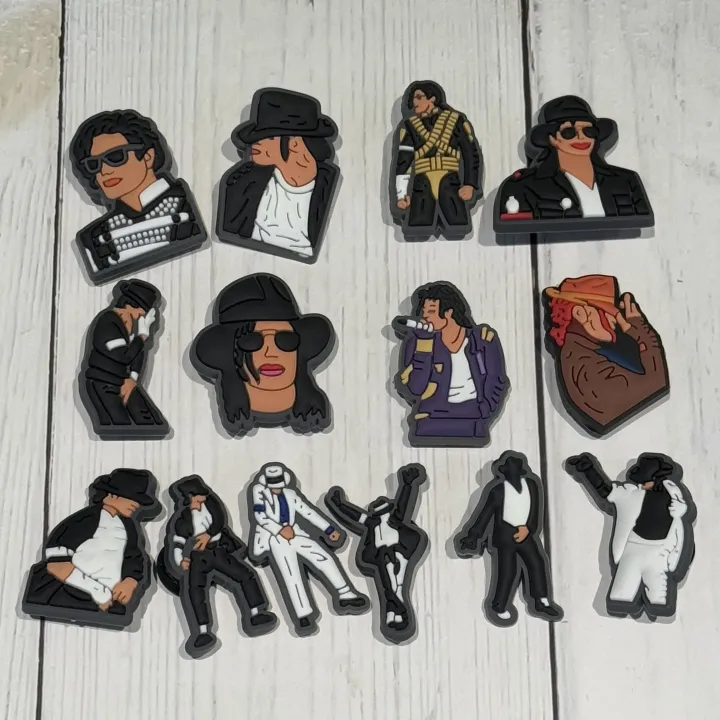Hot%20Sales%2014Pcs%20Famous%20Singer%20PVC%20Shoes%20Charms%20Decorations%20Moonwalk%20Dance%20Sandal%20Buckle%20Fit%20Cool%20Man%20Holiday%20%20-%20Image%203