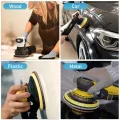 15PCS 5 Inch Wet Dry Sanding Discs Assorted 3000-5000 Grit Sandpaper 125mm Compatible for Random Orbital Sanders Polishing. 