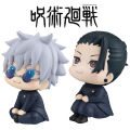 Anime Cute Fushiguro Toji Jujutsu Kaisen Figure Gojo Satoru Action Figure Q Version Doll Geto Suguru Statue 10cm PVC Model Toys. 