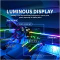 22 in 1 RGB Dreamcolor Acrylic Interior Car LED Strip Light with Wireless APP Fiber Optic Ambient Lighting Kits Neon Dual Zone (Color : Full Color Streamer, Size : 18 in 1). 