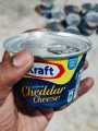 Kraft cheddar cheese – 100g , 190g COW'S MILK. 
