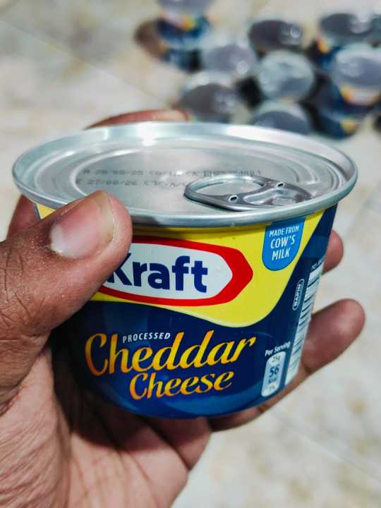 Kraft cheddar cheese – 100g , 190g COW'S MILK