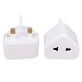 EU US 2 Pin To UK 3 Pin Plug AC Universal Adapter Travel Converter British G Type Standard Input Plug 5A Fuse.