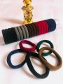 Rubber Band/ Hair Tie/Hair Band/Ponytail Holder-25 pieces. 