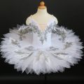 Classic Professional Ballet Tutu Adult Kids White Swan Lake Ballet Costume Pancake Tutu Ballerina Party Dance Dress Girls Women.