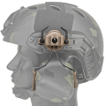 Tactical Helmet Accessories  Airsoft Headset Holder Helmet Rail Adapter Hunting Shooting Headset Bracket. 