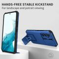 Rugged Armor Shockproof Stand Holder Case for Samsung Galaxy A16 A06 A55 A35 A25 A15 A05S Slide Lens Protection OTT Cover Box. 