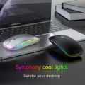 Zornwee 2.4G W990 Fashion Wireless Optics Mouse (Dongle + Bluetooth Options) Rechargeable. 