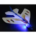 Airplane DIY slingshot light house craft toy. 