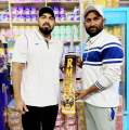 RM BRANDS SPORTS CRICKET BAT ORIGINAL PRODUCT PLAYER ADDITIO MULTI COLOR. 