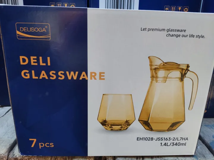 Delisoga%207%20Pcs%20Glass%20Water%20Set,%20Premium%20Quality%20Glassware%20Water%20set%20in%20gift%20box%201pc%20of%20jug,and%206%20pcs%20of%20glasses%20-%20Image%204