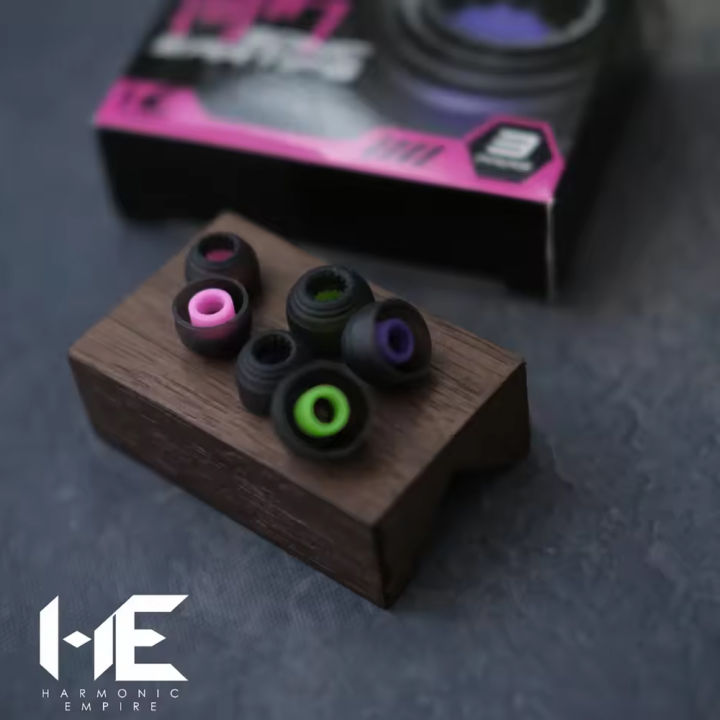 HE Sonic eartips Song of the Long River Silicone Hybrid Eartips