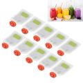 10Pcs Reusable Complementary Food Baby Pouch Bag Kitchen Dispenser Food Storage Bag Squeeze Pouches. 