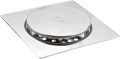 Floor drain push waste stainless steel jaali jali 6x6 push to open kitchen bathroom. 