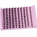 120pcs Cluster Lashes 8-16mm Wispy Individual Lashes Natural Look Lashes D Curl Fluffy Cluster Lashes DIY Eyelash Extension. 