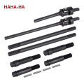 Steel CVD Universal Axle Set Rear Straight Shaft Portal Stub Shafts for 1/10 RC Crawler Vanquish VS4-10 Phoenix F10 Portal Axle.