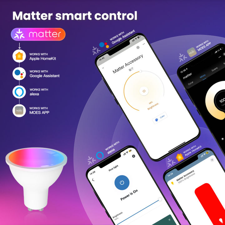 MOES%20Tuya%20Matter%20WiFi%20GU10%20Smart%20Bulb%20Dimmable%20Led%20Light%2016%20Million%20RGB%20C+W%20Colors%20Candle%20Lamp%20Voice%20Control%20Alexa%20%20Home%20-%20Image%202