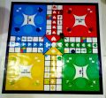 Jumbo size Ludo sheet with jumbo size gotes and 2 dices-luddo plastic sheet. 