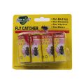 4Pcs Fly Paper Strips Insect Catchers Sticky Paper Trap for Catching Fruit Flies. 