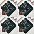 1/4pcs Head Wrap Scarf Cotton Bandana Hairband Men Women Outdoor Cowboy Sports Headwear Wrist Hairwrap Double Sided Hair Scarf. 