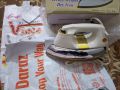 Vieco Electric Iron W-125 1000 W Heavy Weight Dry Iron | Automatic Dry Iron | Nonstick Coated Sole Plate | Easy Temperature Setting | Over heat Protection. 