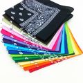 Unisex men women bandana hairband cowboy mens biker sports headwear wrist hairwrap single sided head wrap scarf Paisley. 