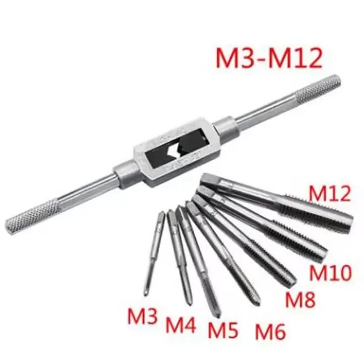 Adjustable%20Wrench%20with%20T%20Handle,%20Milling%20Tap,%20High%20Speed%20Steel%20Taps,%20Metric%20Screwdriver,%20Threaded%20Drill%20Stand,%20Hand%20Tool%20Set%20-%20Image%206