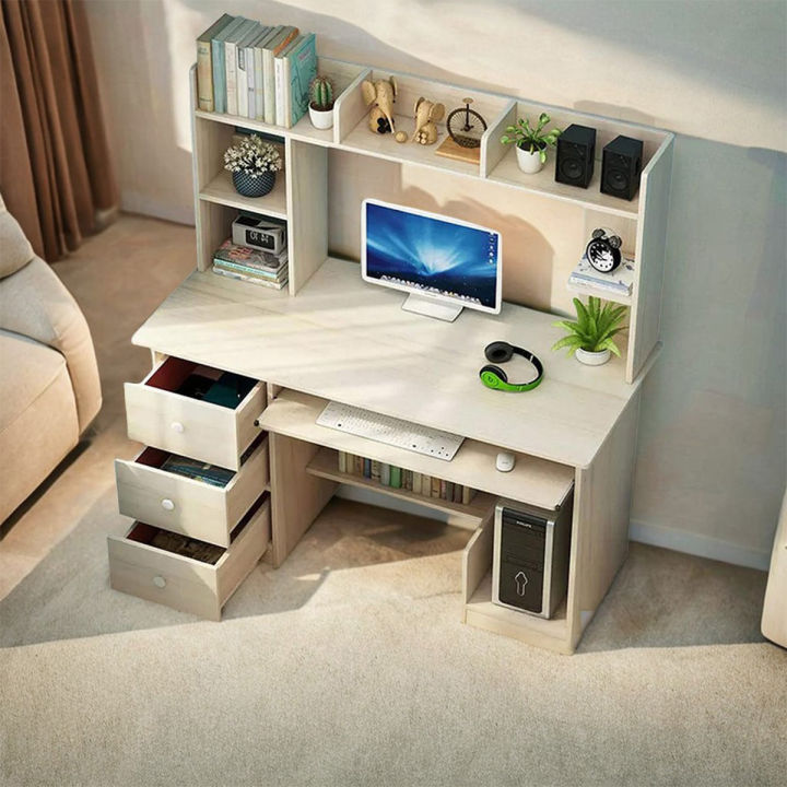 Modern Study Desk / Reading Table made of Premium High Quality Particle MDF Laminated Board - Home Office Desk