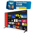 43″  Android Smart TV “Big Screen 4K supported  2GB /16GB Storage, Wi-Fi , free Dish. 