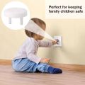 10 Pcs White Anti-shock Socket Cover Children's Safety European Regulations Socket Cover Power Supply Safety Cover Power Socket. 