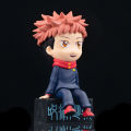 Yuji itadori Yuji itadori yujujujutsu Kaisen magic figure model figure figure figure collectable rare anime manga gift collection anime famous Japanese new COLLECTION Doll manga doll. 