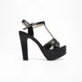 Mellowco 4.5-inch high heel platform shoes call me Camellia 18-9620. 