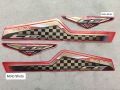 2024 Model Tanki Tapa Stickers Honda CG-125 Special Edition (Complete Set) -Red. 