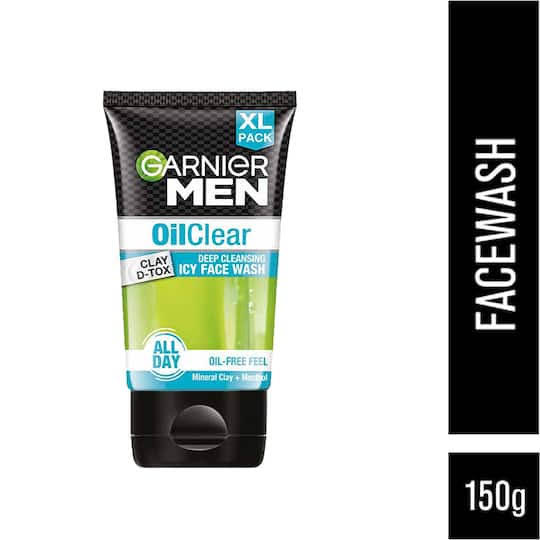 Garnier%20Men%20Oil%20Clear%20Face%20Wash,%20100%20ml%20(indian)%20-%20Image%203