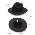 Michael Jackson Cosplay Hat Cotton Demo Caps Gentleman Formal Hat Party Halloween Dance Cap Gifts White/black Summer Retro jazz.