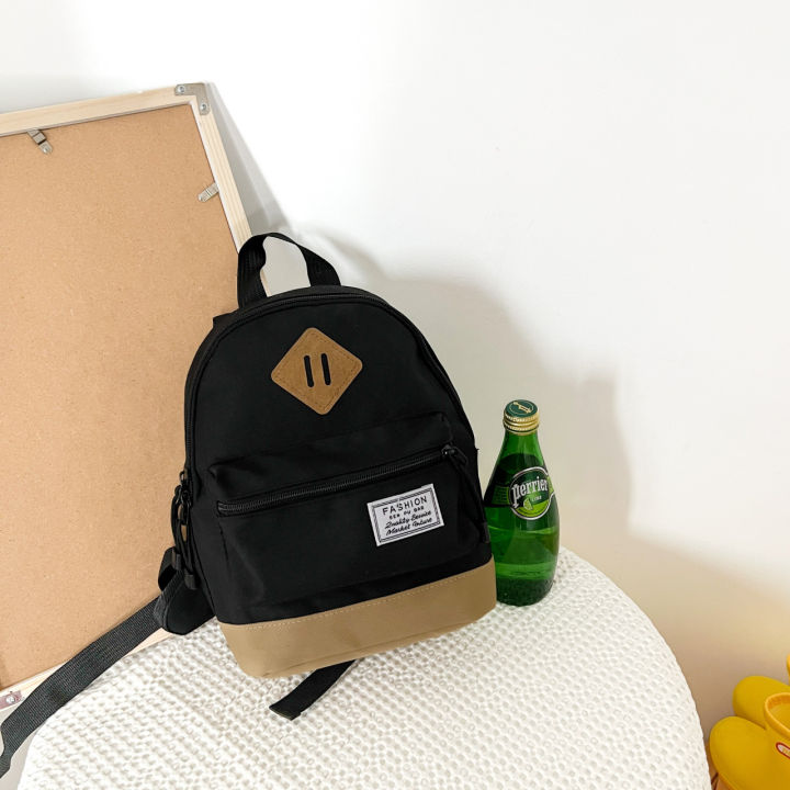 Cute%20Children's%20Kindergarten%20Backpack%20Boys%20And%20Girls%20Color%20Block%20Small%20Backpack%20Trendy%20Hot%20Sale%20Of%20The%20Season%20Double%20Shoulder%20Ba%20-%20Image%206