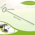 Garden Support Stake Ring Metal Garden Plant Supports Single Stem Shrub Holder Climbing Plant Stake Tower Plant Supports. 