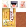 50/100pcs Ginger Patch Self-Heating Natural Plant Extracts Heat Compresses To Relieve Discomfort Improve Fatigue Lower Back. 