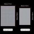 Handcraft Latch Hook Bags Made Plastic Grid Hook Crafts Accessory Plastic Mesh Cloth For Bag Rug Thread Hook Craft Supplies.