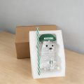 Adorable Starbucks Bearista Bear Glass Tumbler 591ml Green Lid Straw Home Café . 