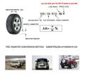 13-23inch Car SUV Tire Cover Case Spare Tire Wheel Bag Tyre Spare Storage Tote Polyester Oxford Cloth Wheel Protection Cover 1pc. 