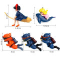 Popular Fish Tank Ornaments Diver Landscaping Decorations Aquarium Gifts PVC Floating Fish Tank Landscaping Aquarium Accessories.