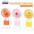 Cute Mini Fan USB Rechargeable Hand Fan with Phone Holder – Portable Powerful Cooling Fan for Travel, Office & Outdoor.
