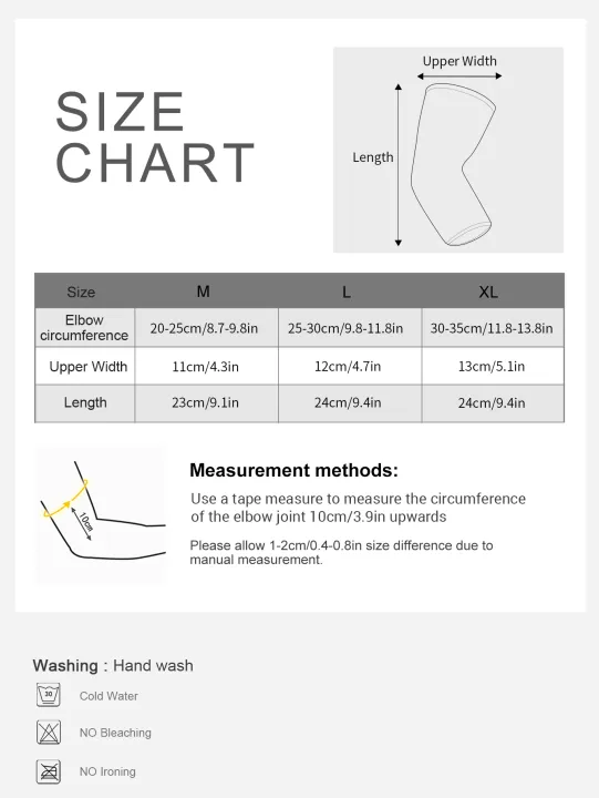 1%20Pc%20Compression%20Elbow%20Support%20Brace%20for%20Basketball%20Volleyball%20-%20Image%203