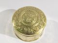 Pitol Jewellery Box - 5" size Box - পিতলের তৈরি নকশী জুয়েলারি বাক্স - Brass Products.